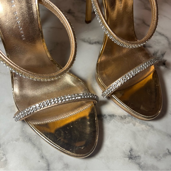Giuseppe Zanotti Crystal Sandal Heels - Picture 3 of 12